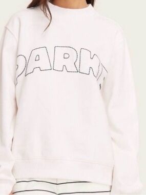 Parke Pullover Sweatshirt with Black Outline